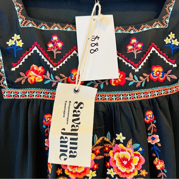 Savanna Jane | All Time High Embroidered Top - Picture 7 of 7